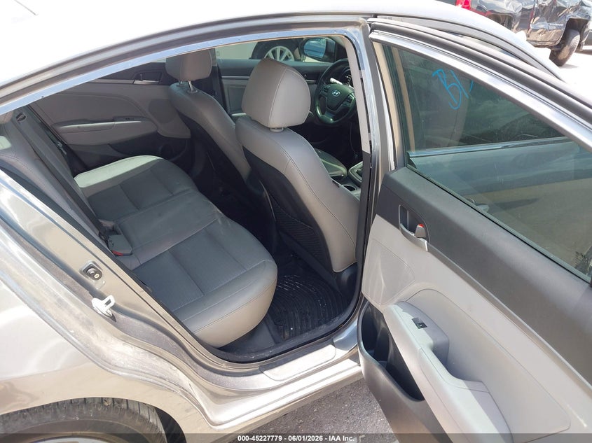 2018 Hyundai Elantra VIN KMHD84LF8JU448929 IAAI salvage auction — REAR END, Salvage Title, sold $2,100 on 2026-07-15 (photo 8)