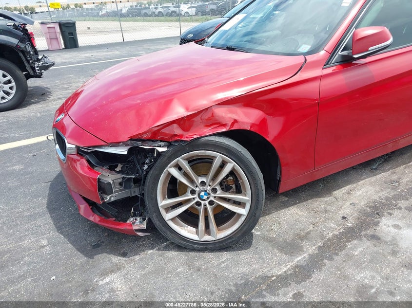 2016 BMW 3er VIN WBA8E1G5XGNU11296 IAAI salvage auction — LEFT FRONT, Rebuildable (Florida), sold $975 on 2026-07-09 (photo 6)