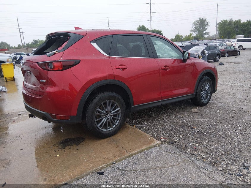 2017 Mazda Cx-5 VIN JM3KFACL6H0195639 IAAI salvage auction — HAIL, Salvage Title, sold $6,200 on 2026-07-13 (photo 4)