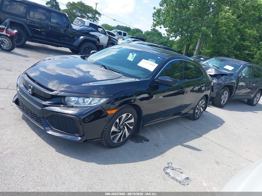 2017 Honda Civic VIN SHHFK7H28HU223434 IAAI salvage auction — ELECTRICAL, Salvage (Kentucky), sold $5,500 on 2026-07-06 (photo 2)