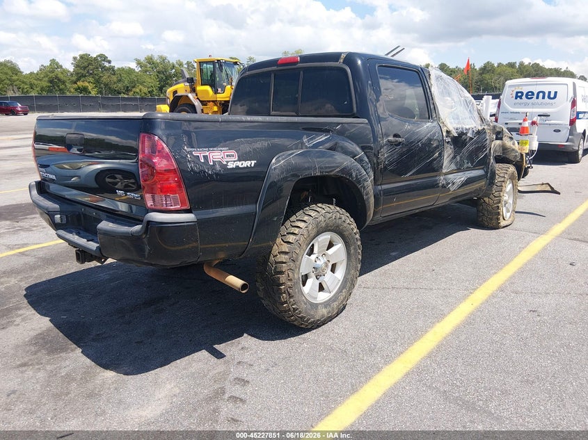 2006 Toyota Tacoma VIN 5TELU42N46Z313837 IAAI salvage auction — ROLLOVER, Salvage (South Carolina), sold $2,700 on 2026-07-08 (photo 4)