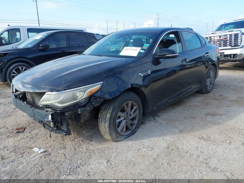 2020 Kia Optima VIN 5XXGT4L38LG414892 IAAI salvage auction — FRONT END, Salvage Title, sold $1,400 on 2026-07-20 (photo 2)