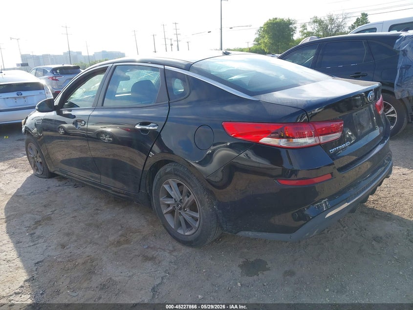 2020 Kia Optima VIN 5XXGT4L38LG414892 IAAI salvage auction — FRONT END, Salvage Title, sold $1,400 on 2026-07-20 (photo 3)