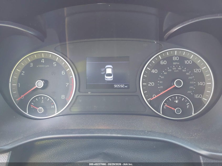 2020 Kia Optima VIN 5XXGT4L38LG414892 IAAI salvage auction — FRONT END, Salvage Title, sold $1,400 on 2026-07-20 (photo 7)