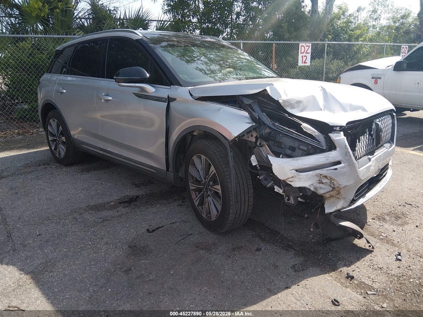 2020 Lincoln Corsair VIN 5LMCJ2D94LUL10446 IAAI salvage auction — RIGHT FRONT, Certificate Of Destruction (Florida), sold $4,800 on 2026-07-11 (photo 1)