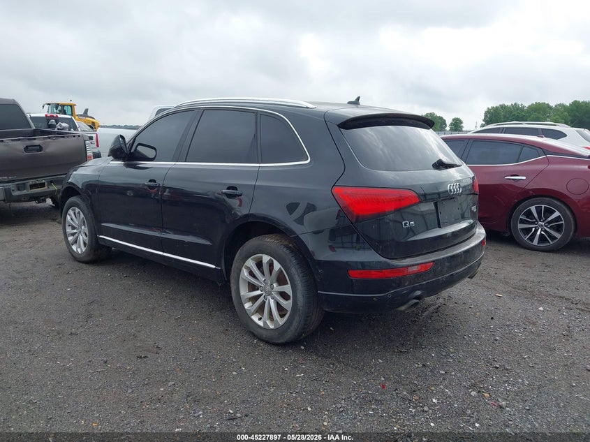 2013 Audi Q5 VIN WA1LFAFP5DA011804 IAAI salvage auction — NORMAL WEAR, Clear (Montana), sold $250 on 2026-07-29 (photo 3)