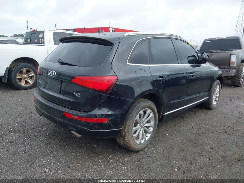 2013 Audi Q5 VIN WA1LFAFP5DA011804 IAAI salvage auction — NORMAL WEAR, Clear (Montana), sold $250 on 2026-07-29 (photo 4)