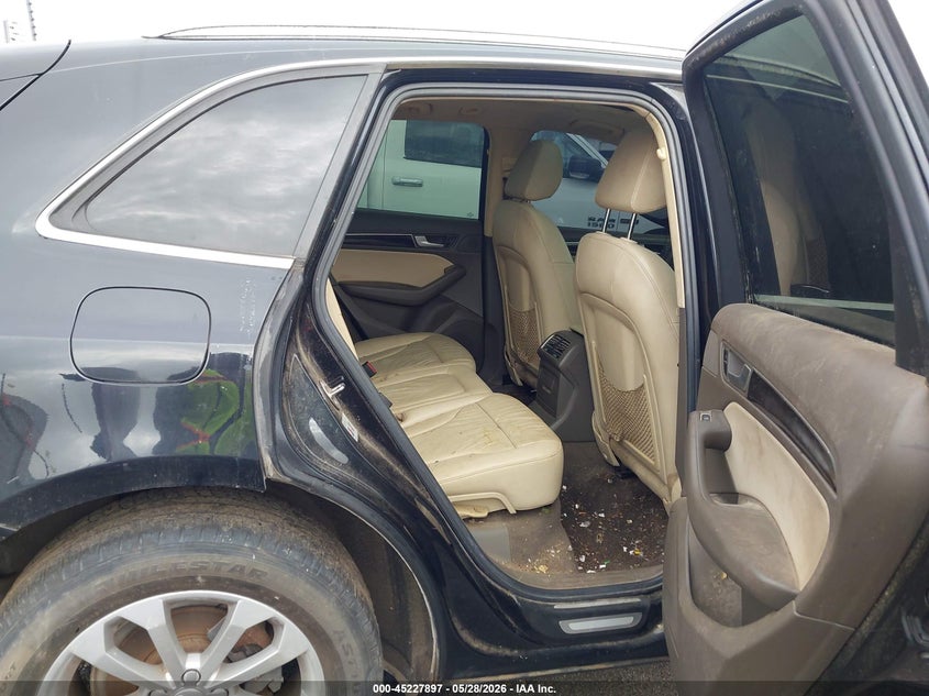 2013 Audi Q5 VIN WA1LFAFP5DA011804 IAAI salvage auction — NORMAL WEAR, Clear (Montana), sold $250 on 2026-07-29 (photo 8)