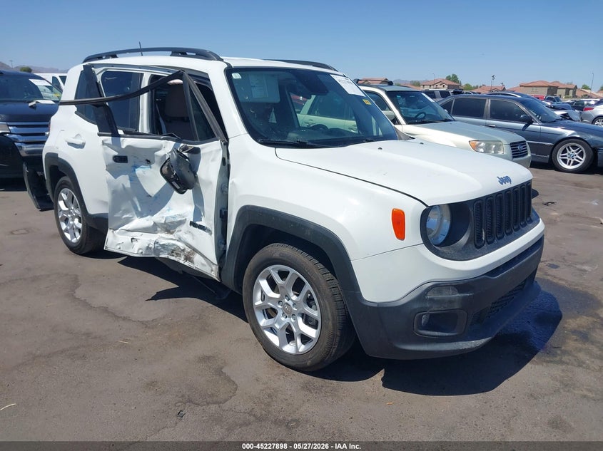 2018 Jeep Renegade VIN ZACCJABB4JPH92924 IAAI salvage auction — RIGHT SIDE, Salvage (Arizona), sold $2,075 on 2026-08-15 (photo 1)