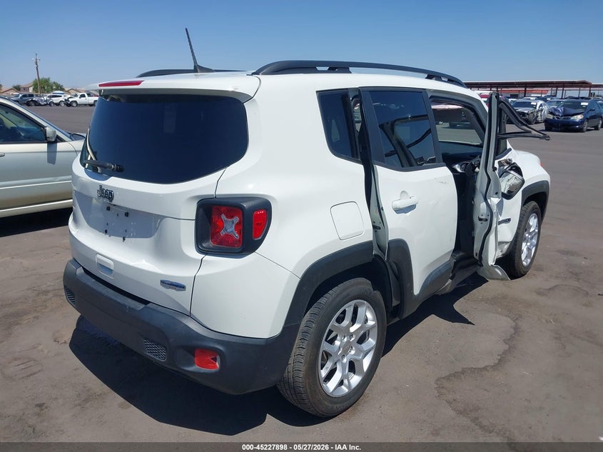 2018 Jeep Renegade VIN ZACCJABB4JPH92924 IAAI salvage auction — RIGHT SIDE, Salvage (Arizona), sold $2,075 on 2026-08-15 (photo 4)