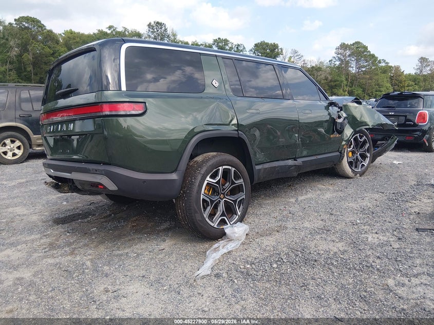 2023 Rivian R1s VIN 7PDSGABA6PN027516 IAAI salvage auction — LEFT FRONT, Salvage (South Carolina), sold $2,550 on 2026-07-28 (photo 4)