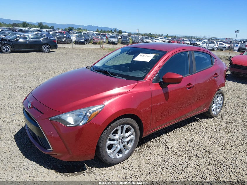 2017 Toyota Yaris VIN 3MYDLBYV6HY178647 IAAI salvage auction — REAR END, Salvage Title, sold $1,900 on 2026-07-10 (photo 2)