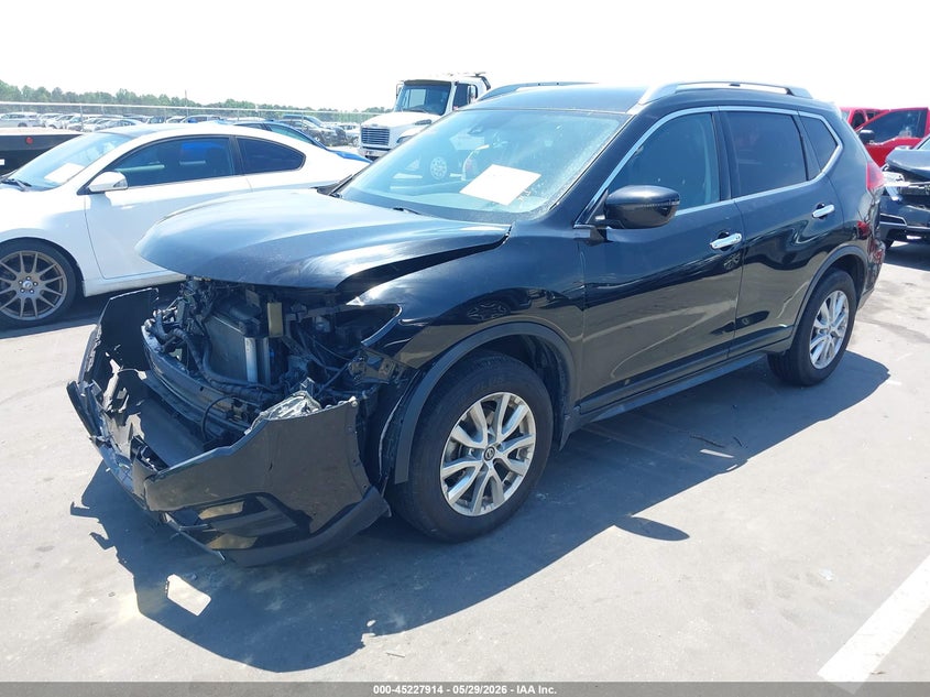 2020 Nissan Rogue VIN JN8AT2MVXLW119967 IAAI salvage auction — FRONT END, Salvage Title, sold $3,800 on 2026-07-15 (photo 2)
