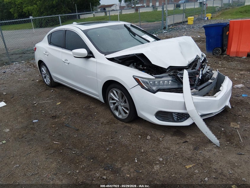 2018 Acura Ilx VIN 19UDE2F36JA002266 IAAI salvage auction — FRONT END, Salvage (Tennessee), sold $650 on 2026-07-23 (photo 1)