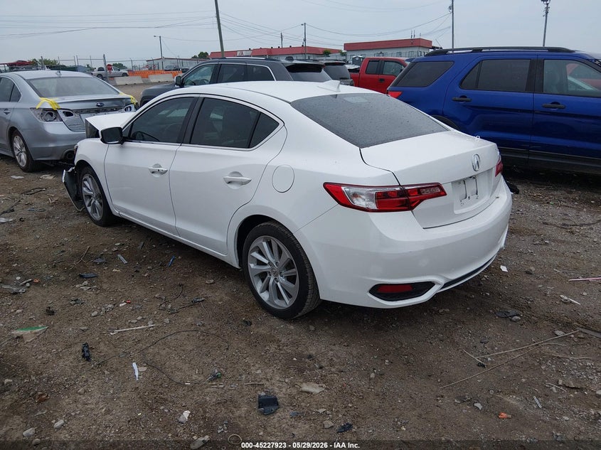 2018 Acura Ilx VIN 19UDE2F36JA002266 IAAI salvage auction — FRONT END, Salvage (Tennessee), sold $650 on 2026-07-23 (photo 3)