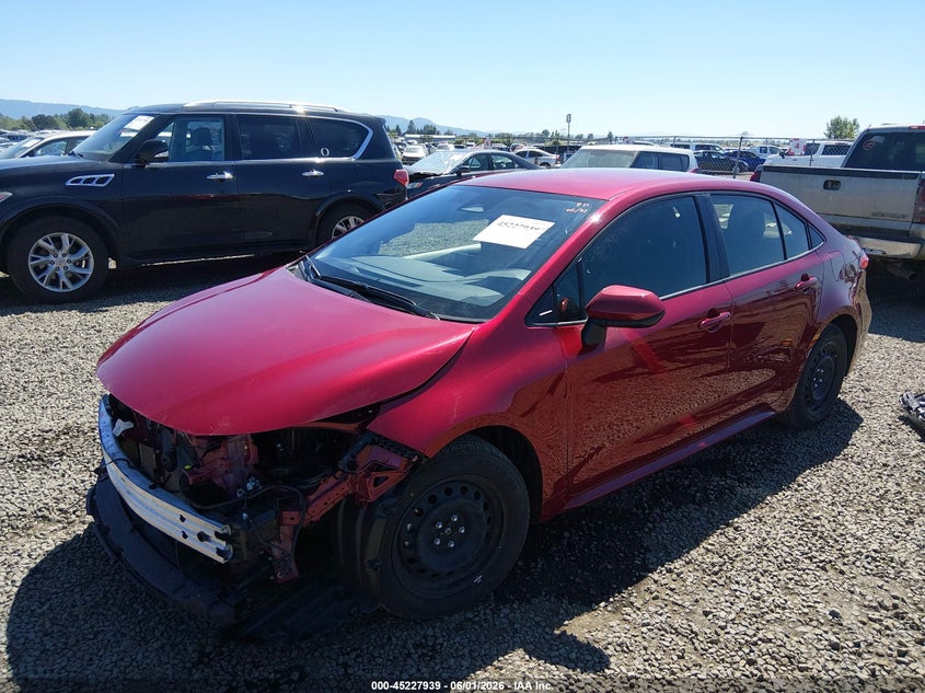 2025 Toyota Corolla VIN JTDB4MEEXS3031783 IAAI salvage auction — FRONT END, Salvage (Oregon), sold $8,400 on 2026-07-06 (photo 2)