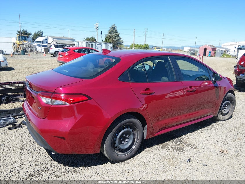 2025 Toyota Corolla VIN JTDB4MEEXS3031783 IAAI salvage auction — FRONT END, Salvage (Oregon), sold $8,400 on 2026-07-06 (photo 4)