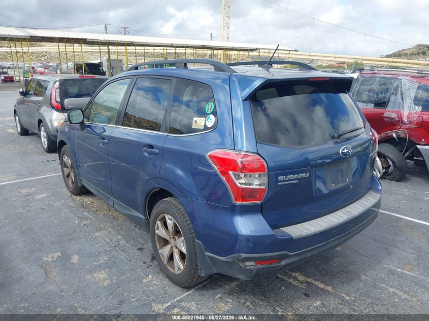 2014 Subaru Forester VIN JF2SJAHC7EH434808 IAAI salvage auction — FRONT END, Salvage Title, sold $1,050 on 2026-07-15 (photo 3)
