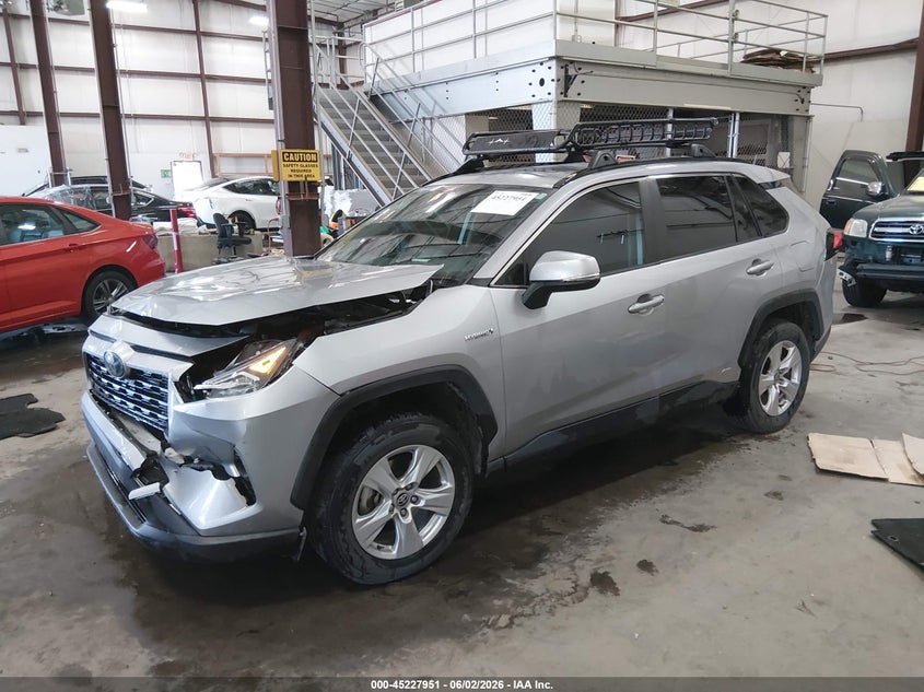 2020 Toyota Rav 4 VIN JTMRWRFV4LD073186 IAAI salvage auction — FRONT END, Salvage Title, sold $10,200 on 2026-07-17 (photo 2)