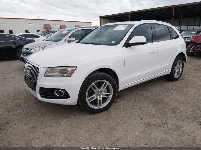 2014 Audi Q5 VIN WA1LFAFP2EA053137 IAAI salvage auction — REAR END, Salvage (Texas), sold $1,750 on 2026-07-24 (photo 2)