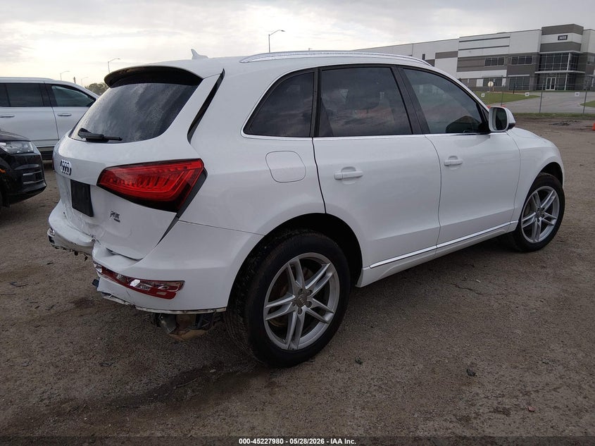 2014 Audi Q5 VIN WA1LFAFP2EA053137 IAAI salvage auction — REAR END, Salvage (Texas), sold $1,750 on 2026-07-24 (photo 4)