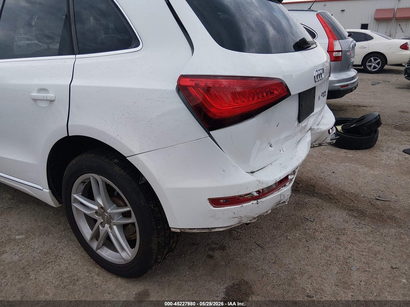 2014 Audi Q5 VIN WA1LFAFP2EA053137 IAAI salvage auction — REAR END, Salvage (Texas), sold $1,750 on 2026-07-24 (photo 6)