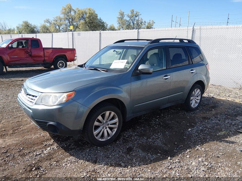 2011 Subaru Forester VIN JF2SHADC0BH712915 IAAI salvage auction — SIDE, Clear (Montana), sold $1,450 on 2026-07-22 (photo 2)