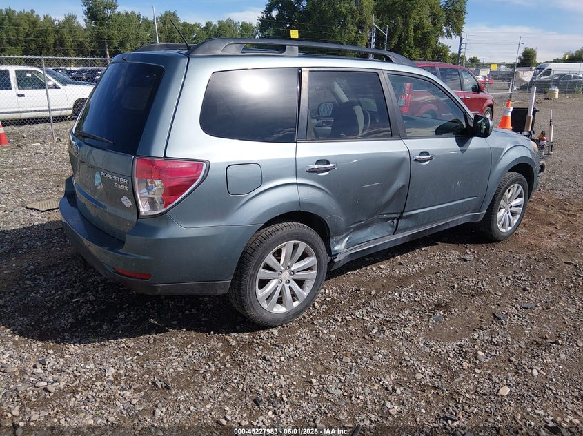 2011 Subaru Forester VIN JF2SHADC0BH712915 IAAI salvage auction — SIDE, Clear (Montana), sold $1,450 on 2026-07-22 (photo 4)