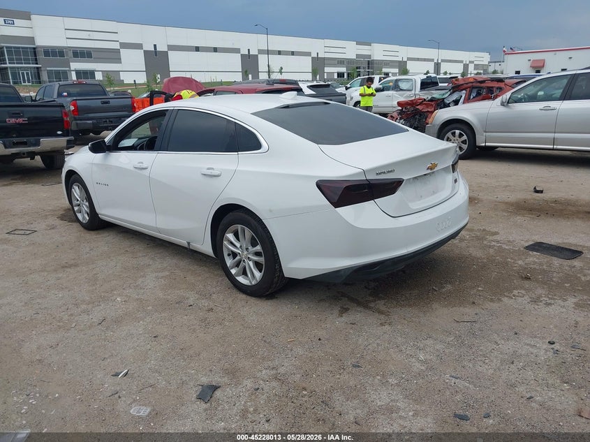 2018 Chevrolet Malibu VIN 1G1ZD5ST8JF266454 IAAI salvage auction — REAR END, Salvage Title, sold $1,750 on 2026-07-09 (photo 3)