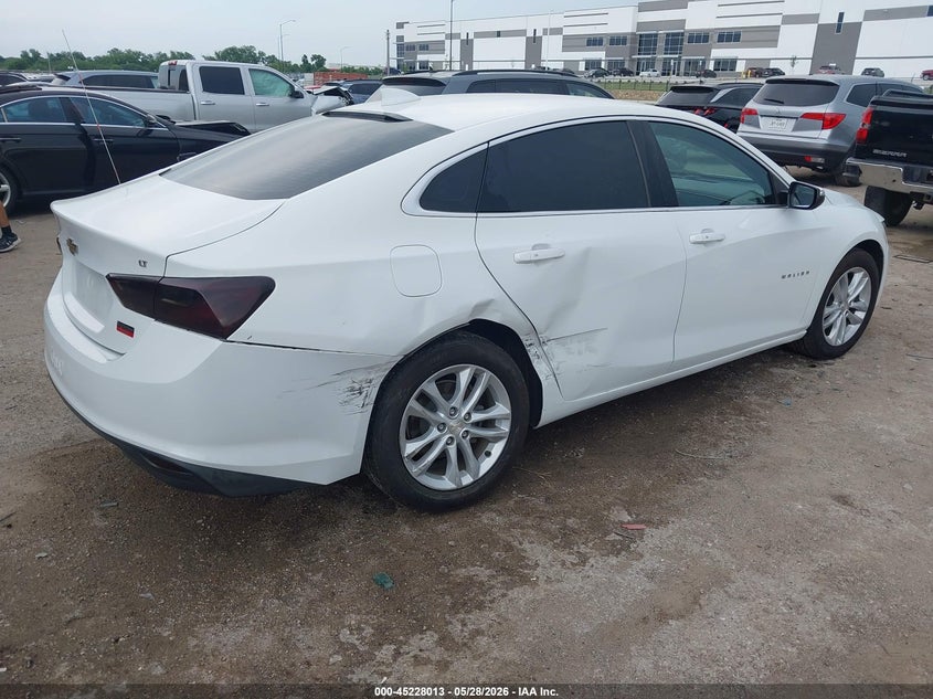 2018 Chevrolet Malibu VIN 1G1ZD5ST8JF266454 IAAI salvage auction — REAR END, Salvage Title, sold $1,750 on 2026-07-09 (photo 4)