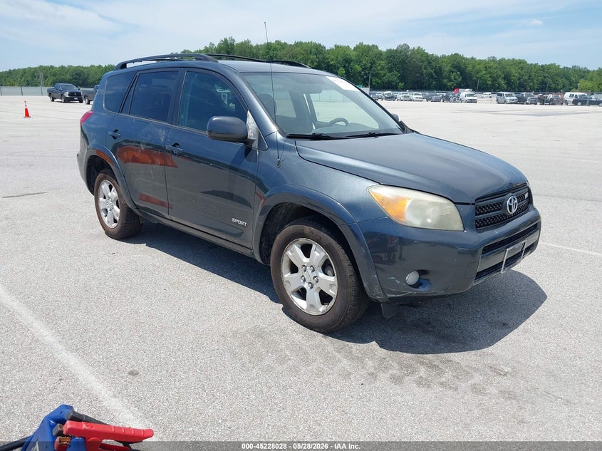 2008 Toyota Rav4 VIN JTMZK32V485021380 IAAI salvage auction — LEFT SIDE, Clear (Indiana), sold $1,000 on 2026-07-23 (photo 1)