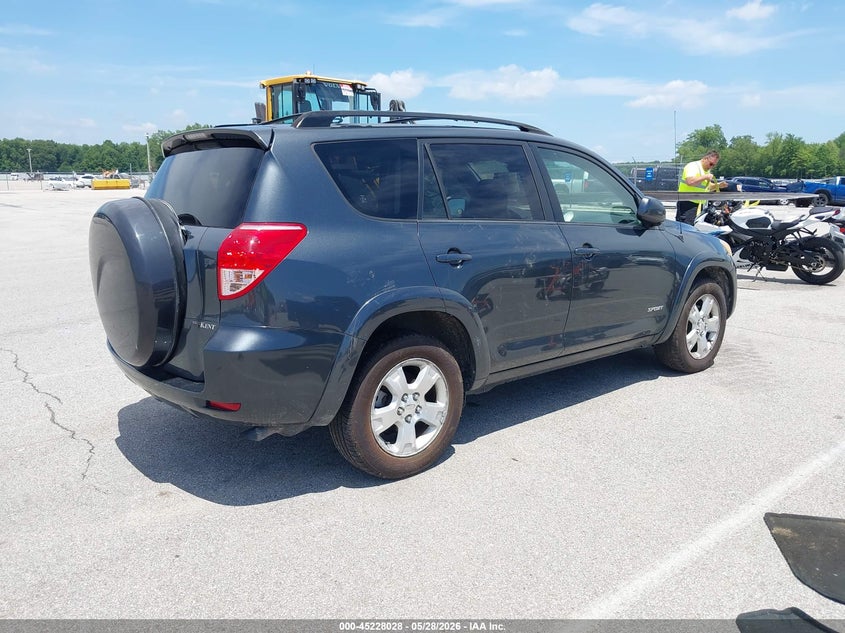 2008 Toyota Rav4 VIN JTMZK32V485021380 IAAI salvage auction — LEFT SIDE, Clear (Indiana), sold $1,000 on 2026-07-23 (photo 4)