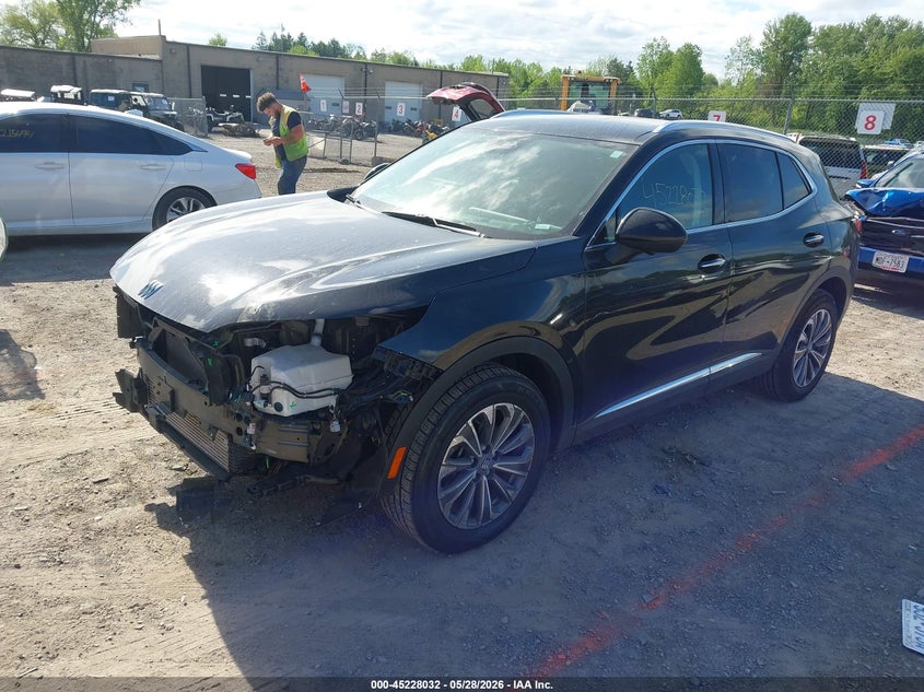 2024 Buick Envision VIN LRBFZME44RD064016 IAAI salvage auction — FRONT END, Original (West Virginia), sold $13,400 on 2026-07-09 (photo 2)