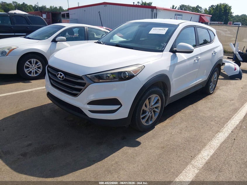 2016 Hyundai Tucson VIN KM8J23A41GU215239 IAAI salvage auction — REAR END, Salvage Title, sold $2,600 on 2026-07-08 (photo 2)