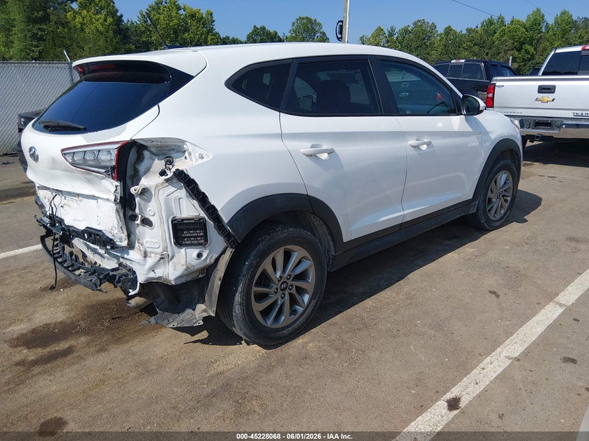 2016 Hyundai Tucson VIN KM8J23A41GU215239 IAAI salvage auction — REAR END, Salvage Title, sold $2,600 on 2026-07-08 (photo 4)