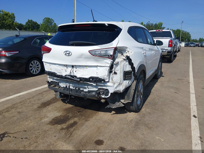 2016 Hyundai Tucson VIN KM8J23A41GU215239 IAAI salvage auction — REAR END, Salvage Title, sold $2,600 on 2026-07-08 (photo 6)