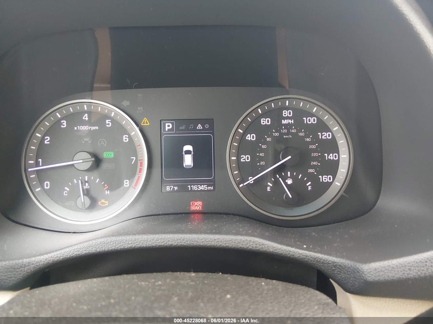 2016 Hyundai Tucson VIN KM8J23A41GU215239 IAAI salvage auction — REAR END, Salvage Title, sold $2,600 on 2026-07-08 (photo 7)