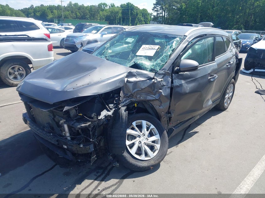 2020 Hyundai Tucson VIN KM8J3CA48LU245796 IAAI salvage auction — FRONT & REAR, Salvage (North Carolina), sold $925 on 2026-07-22 (photo 2)
