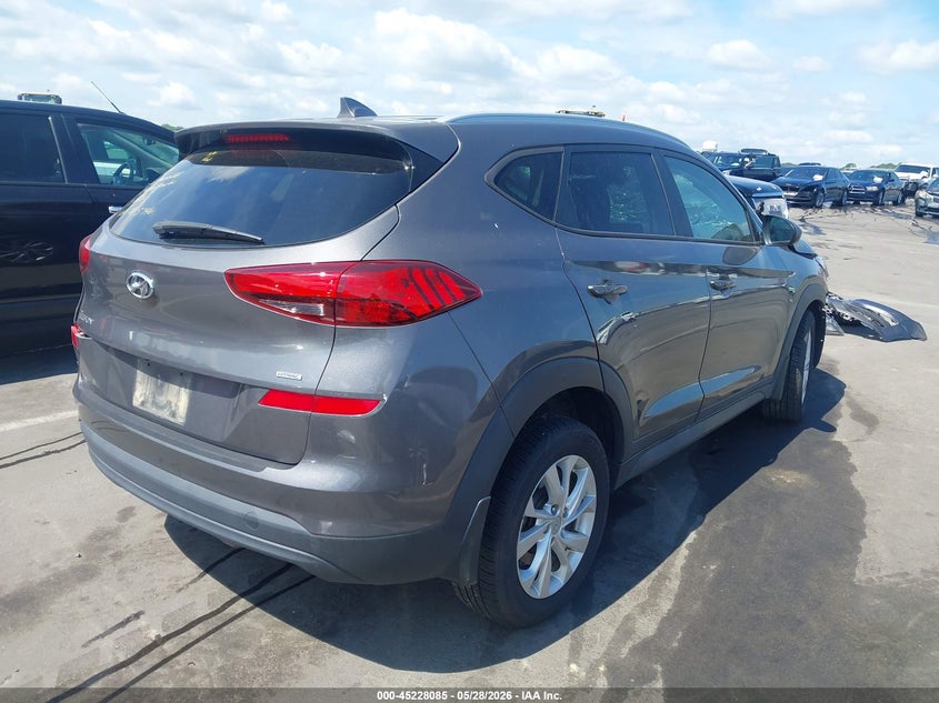 2020 Hyundai Tucson VIN KM8J3CA48LU245796 IAAI salvage auction — FRONT & REAR, Salvage (North Carolina), sold $925 on 2026-07-22 (photo 4)