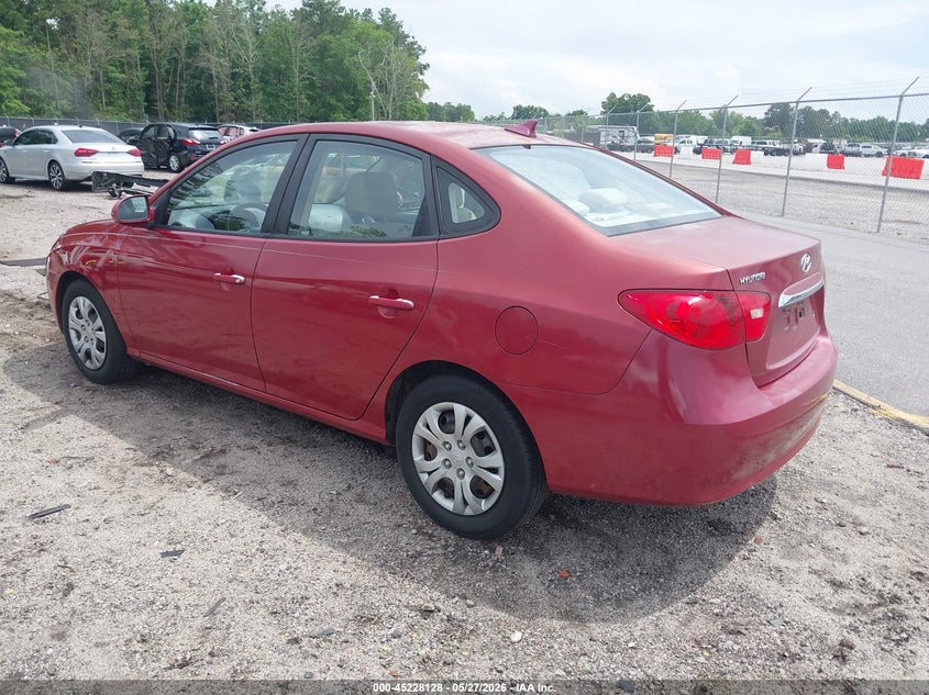 2010 Hyundai Elantra VIN KMHDU4AD3AU169997 IAAI salvage auction — FRONT END, Salvage (South Carolina), sold $400 on 2026-07-08 (photo 3)