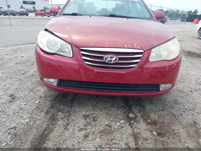 2010 Hyundai Elantra VIN KMHDU4AD3AU169997 IAAI salvage auction — FRONT END, Salvage (South Carolina), sold $400 on 2026-07-08 (photo 6)