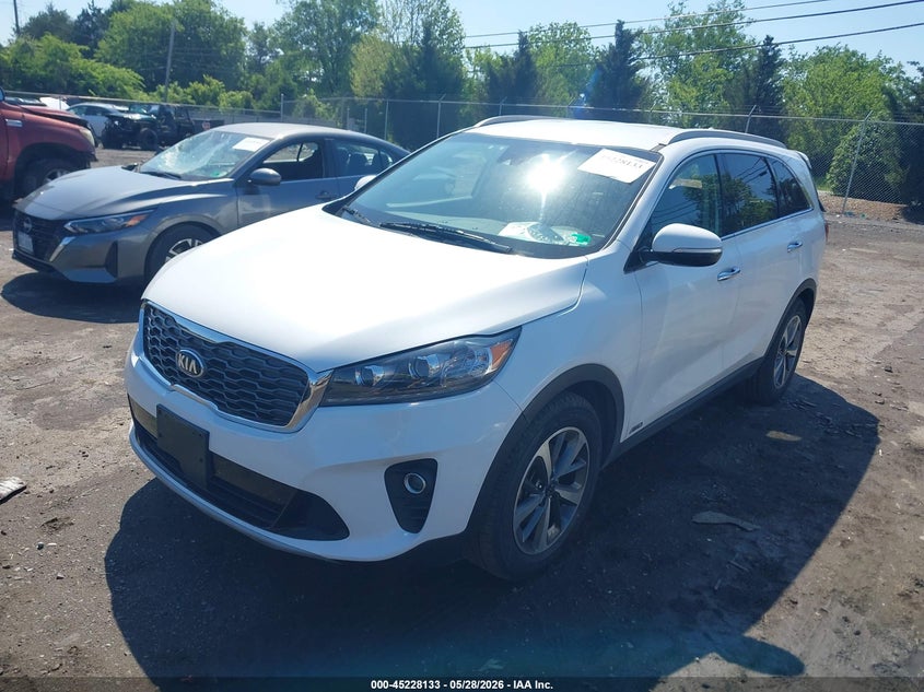 2019 Kia Sorento VIN 5XYPHDA55KG476623 IAAI salvage auction — REAR END, Salvage (Virginia), sold $4,300 on 2026-07-28 (photo 2)