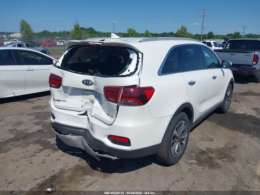 2019 Kia Sorento VIN 5XYPHDA55KG476623 IAAI salvage auction — REAR END, Salvage (Virginia), sold $4,300 on 2026-07-28 (photo 4)