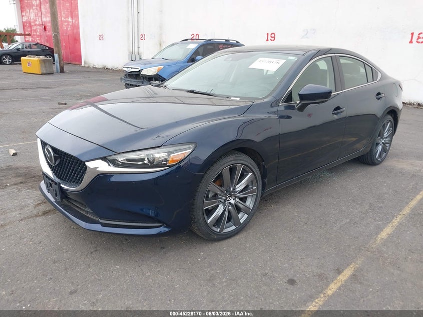 2021 Mazda 6 VIN JM1GL1VM3M1612636 IAAI salvage auction — FRONT END, Salvage Title, sold $6,100 on 2026-07-30 (photo 2)