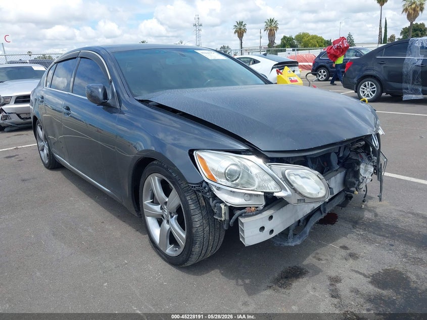 2006 Lexus Gs 430 VIN JTHBN96S665004894 IAAI salvage auction — FRONT END, Salvage (California), sold $675 on 2026-07-14 (photo 1)