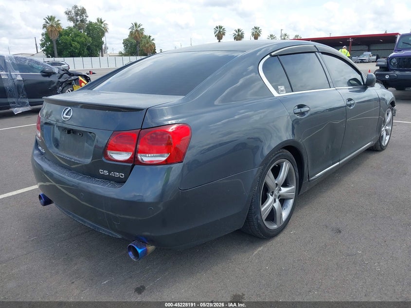 2006 Lexus Gs 430 VIN JTHBN96S665004894 IAAI salvage auction — FRONT END, Salvage (California), sold $675 on 2026-07-14 (photo 4)