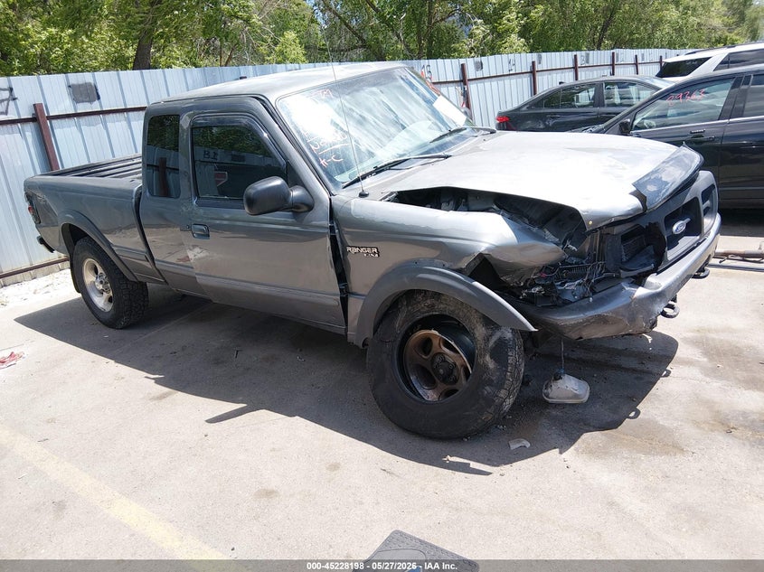 1998 Ford Ranger VIN 1FTZR15XXWPB53509 IAAI salvage auction — FRONT END, Salvage (Utah), sold $275 on 2026-07-09 (photo 1)