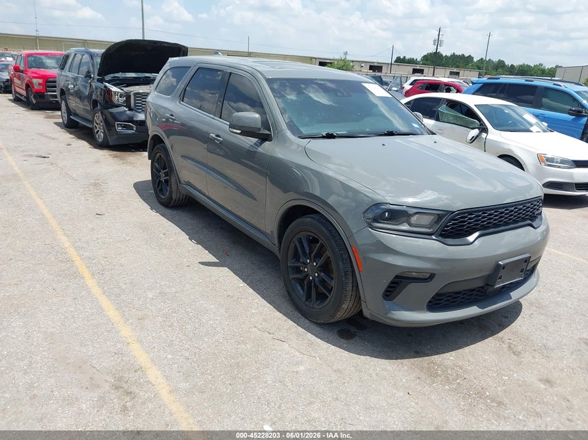 2022 Dodge Durango VIN 1C4RDHDG6NC102538 IAAI salvage auction — REAR END, Wait Title, sold $4,150 on 2026-10-14 (photo 1)