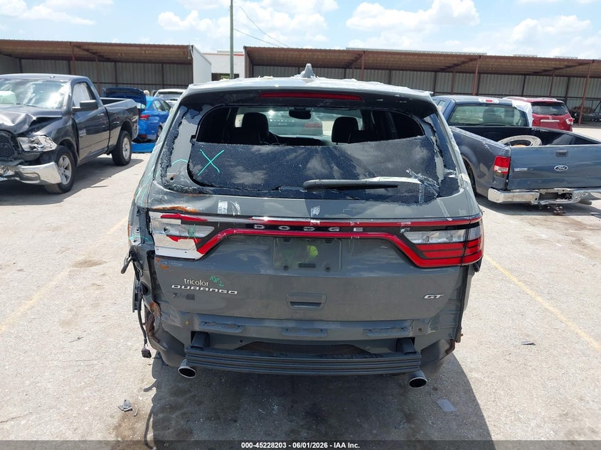 2022 Dodge Durango VIN 1C4RDHDG6NC102538 IAAI salvage auction — REAR END, Wait Title, sold $4,150 on 2026-10-14 (photo 6)