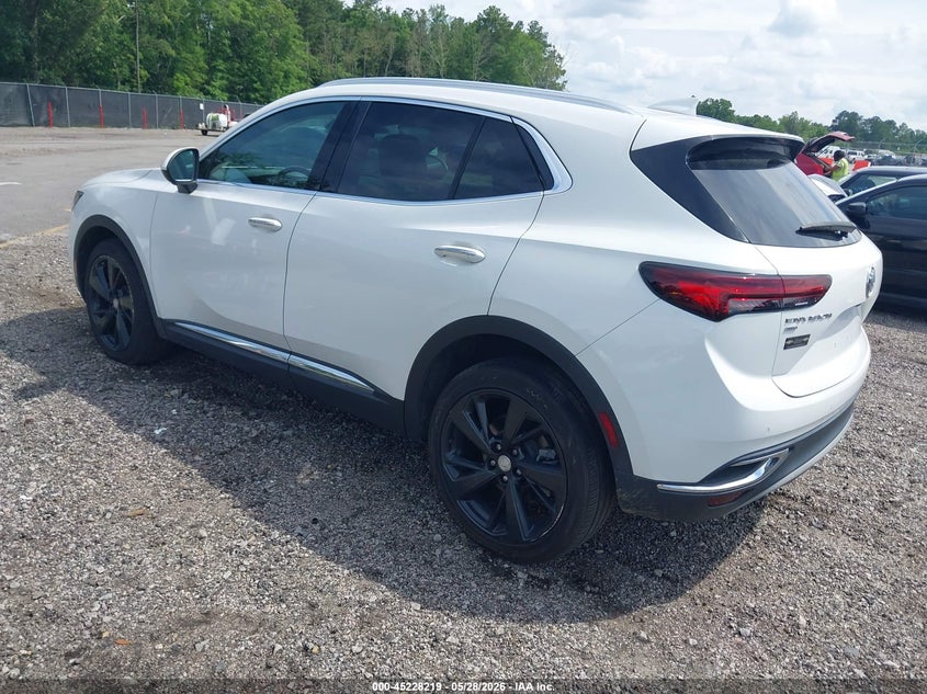 2021 Buick Envision VIN LRBFZPR45MD122414 IAAI salvage auction — RIGHT SIDE, Salvage Title, sold $4,950 on 2026-07-08 (photo 3)